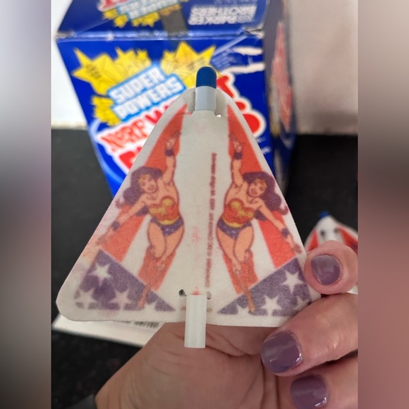 Vintage Super Powers Nerf Wrist Flyer Superfriends Rare - Picture 3 of 8